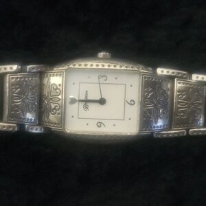 Brighton SUMATRA vintage silver tone watch. Needs Battery Replacement